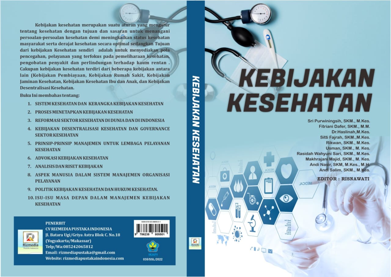 Kebijakan Kesehatan Rizmedia Pustaka Indonesia